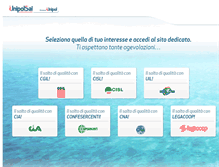 Tablet Screenshot of convenzioni.unipol.it